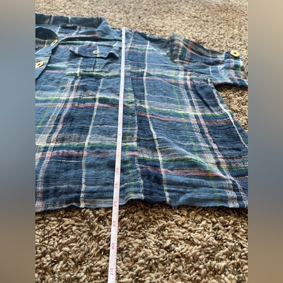 VICI oversized plaid top - Picture 5 of 6